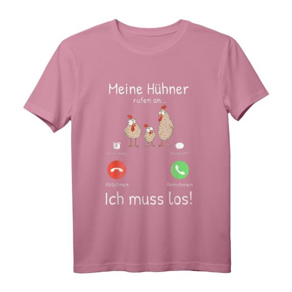 Meine Hühner rufen an Bauer Landwirt Landwirtin T-Shirt - Lustiges Hühner Motiv für Landwirte & Hühnerzüchter Meine Hühner rufen an Bauer Landwirt Landwirtin T-Shirt - Lustiges Hühner Motiv für Landwirte & Hühnerzüchter
