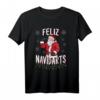Lustiges Feliz Navidarts Dart Wortspiel Weihnachten Geschenk T-Shirt - Perfekt für Dartspieler und Bierliebhaber zur Weihnachtszeit