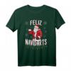 Lustiges Feliz Navidarts Dart Wortspiel Weihnachten Geschenk T-Shirt - Perfekt für Dartspieler und Bierliebhaber zur Weihnachtszeit