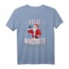Lustiges Feliz Navidarts Dart Wortspiel Weihnachten Geschenk T-Shirt - Perfekt für Dartspieler und Bierliebhaber zur Weihnachtszeit