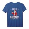 Lustiges Feliz Navidarts Dart Wortspiel Weihnachten Geschenk T-Shirt - Perfekt für Dartspieler und Bierliebhaber zur Weihnachtszeit