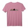 Vogelmotiv Vögel kuscheln auf einem Ast T-Shirt - Perfektes Geschenk für Vogelfreunde und Naturliebhaber
