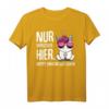 Nur Verrückte Hier Komm Einhorn Lustiges Sarkasmus T-Shirt – Perfektes Geschenk für Tierliebhaber, Fantasy-Fans & Humorliebhaber an Geburtstagen, Weihnachten & mehr