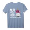 Nur Verrückte Hier Komm Einhorn Lustiges Sarkasmus T-Shirt – Perfektes Geschenk für Tierliebhaber, Fantasy-Fans & Humorliebhaber an Geburtstagen, Weihnachten & mehr