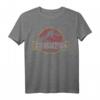 Jurassic Park Classic Fossil Build Up Logo T-Shirt - Offiziell lizenziertes Jurassic Park Merch für Dino-Fans