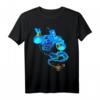 HapPanda Aladdin Genie Coming Out Of Lamp Portrait T-Shirt – Offiziell lizenziertes Disney Geschenk für Aladdin Fans