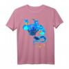 HapPanda Aladdin Genie Coming Out Of Lamp Portrait T-Shirt – Offiziell lizenziertes Disney Geschenk für Aladdin Fans