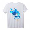 HapPanda Aladdin Genie Coming Out Of Lamp Portrait T-Shirt – Offiziell lizenziertes Disney Geschenk für Aladdin Fans