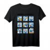 HapPanda Mickey Mouse & Donald Duck Moods Box Up T-Shirt - Offiziell lizenzierte Disney Bekleidung für Fans