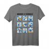 HapPanda Mickey Mouse & Donald Duck Moods Box Up T-Shirt - Offiziell lizenzierte Disney Bekleidung für Fans