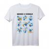 HapPanda Mickey Mouse & Donald Duck Moods Box Up T-Shirt - Offiziell lizenzierte Disney Bekleidung für Fans