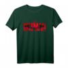 The 40Geburtstag Crimson Drawn Bat Logo T-Shirt – Offizielles DC Comics Batman Merchandise, Superhelden Fanartikel