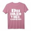 Du hast viel geweint T-Shirt – Witziges Spruchshirt für Nachdenkliche & Humorvolle, TOP ANGEBOT