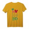 HapPanda Mickey Icon Ho Ho Ho Holiday T-Shirt - Offizielles Disney Mickey Merchandise für Männer, Frauen, Jungen & Mädchen