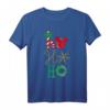 HapPanda Mickey Icon Ho Ho Ho Holiday T-Shirt - Offizielles Disney Mickey Merchandise für Männer, Frauen, Jungen & Mädchen