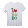 HapPanda Mickey Icon Ho Ho Ho Holiday T-Shirt - Offizielles Disney Mickey Merchandise für Männer, Frauen, Jungen & Mädchen