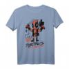Deadpool HapPanda T-Shirt – Offiziell lizenziertes Marvel Geschenk für Papa & Comic-Fans