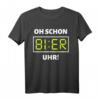 Lustiges Bier Uhr T-Shirt – Party Outfit für Bierliebhaber, Saufen & Junggesellenabschied
