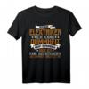 Lustiges Elektriker T-Shirt mit Spruch – Perfektes Geschenk für Elektriker, Azubi und Gesellen für Geburtstag, Weihnachten oder jeden Anlass