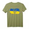 Ukrainisches T-Shirt mit Flagge & traditioneller Kunst – Perfektes Geschenk für Ukrainer, Geburtstags- und Festtagskleidung