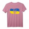 Ukrainisches T-Shirt mit Flagge & traditioneller Kunst – Perfektes Geschenk für Ukrainer, Geburtstags- und Festtagskleidung