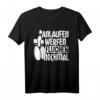 Anlaufen Werfen Fluchen Nochmal - Lustiges Bowling und Kegeln T-Shirt für Fans mit Humor