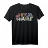 Star Wars Logo Portrait Filled T-Shirt - Offiziell lizenzierte Star Wars Bekleidung für Fans