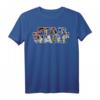 Star Wars Logo Portrait Filled T-Shirt - Offiziell lizenzierte Star Wars Bekleidung für Fans