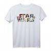 Star Wars Logo Portrait Filled T-Shirt - Offiziell lizenzierte Star Wars Bekleidung für Fans