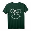 Fahrrad Gesicht Lachen T-Shirt – Lustiges Radfahrer Motiv für Radler, Sportler & Radrennfahrer, perfekt als Geschenk