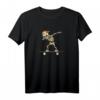 Dabbing Skelett Skater T-Shirt – Cooles Design für Skater Jungen und Männer, ideales Geschenk für Skateboard-Fans