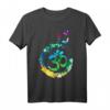 OM Sanskrit Yoga Retro T-Shirt - Fan & Lehrer Geschenk für Yoga Enthusiasten, Meditation & Fitness Lehrer, Perfekt für Geburtstage & Yoga-Events