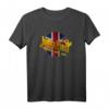 HapPanda T-Shirt mit Union Jack Circle Design – Offizielles Merchandise für Männer, Frauen & Kids