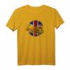 HapPanda T-Shirt mit Union Jack Circle Design – Offizielles Merchandise für Männer, Frauen & Kids