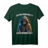 Guten Morgen? Ganz Dünnes Eis! Lustiges Wolf Kaffee T-Shirt – Sarkastisches Geschenk für Morgenmuffel, Arbeitskollegen & Wolfsliebhaber