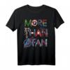 Marvel Avengers More Than A Fan Symbols T-Shirt - Offiziell lizenzierte Marvel Fan-Mode für Superhelden-Liebhaber