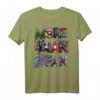 Marvel Avengers More Than A Fan Symbols T-Shirt - Offiziell lizenzierte Marvel Fan-Mode für Superhelden-Liebhaber