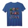 Marvel Avengers More Than A Fan Symbols T-Shirt - Offiziell lizenzierte Marvel Fan-Mode für Superhelden-Liebhaber