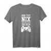 Zocker Controller Computer T-Shirt – Lustiges Gaming Outfit für Gamer, Nerds & Zocker mit Spruch 'Der tut nix der will nur zocken'