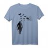 Wikinger Ragnar Lothbrok Walhalla Odin Raben T-Shirt – Geschenk für Wikinger-Fans, Nordische Saga Kleidung für Herren, Damen & Kinder