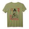 HapPanda Mulan Live Action Floral Ink Portrait T-Shirt - Offiziell lizenziertes Disney Fanartikel
