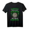Dart Dartspieler Herren & Damen Retro Dartboard T-Shirt – Perfekte Geschenkidee für Dartvereinsmitglieder und Dartfans