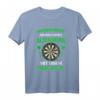 Dart Dartspieler Herren & Damen Retro Dartboard T-Shirt – Perfekte Geschenkidee für Dartvereinsmitglieder und Dartfans