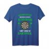 Dart Dartspieler Herren & Damen Retro Dartboard T-Shirt – Perfekte Geschenkidee für Dartvereinsmitglieder und Dartfans