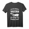 Tauchen Geschenk Scuba Diving Tauchanzug Wassersport Herren T-Shirt – Lustiges Unterwasser Motiv für Taucher & Wassersportliebhaber