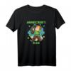 HapPanda Alex mit Bogen Taking Aim T-Shirt - Offiziell lizenziertes Geburtstagsshirt für Männer