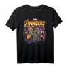 Marvel Avengers Infinity War Galaxy Heroes Graphic T-Shirt - Offiziell lizenziertes Marvel Fan-Shirt für Superhelden-Fans