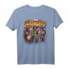 Marvel Avengers Infinity War Galaxy Heroes Graphic T-Shirt - Offiziell lizenziertes Marvel Fan-Shirt für Superhelden-Fans