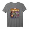 Marvel Avengers Infinity War Galaxy Heroes Graphic T-Shirt - Offiziell lizenziertes Marvel Fan-Shirt für Superhelden-Fans