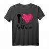 Ich liebe Schlager T-Shirt mit Polygon Herz – Perfektes Geschenk für Schlagerfans zum Geburtstag, Weihnachten, Ostern, Valentinstag oder einfach so